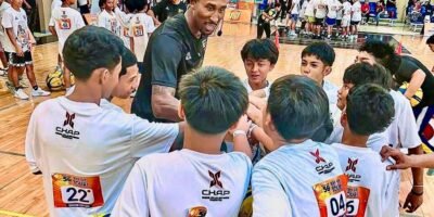 RHJ shares skills and inspiration with young athletes in Quezon City.