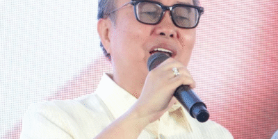 Abraham “Bambol” Tolentino, President of the Philippine Olympic Committee (POC) and PhilCycling