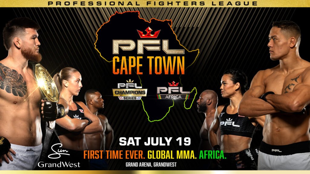 African MMA takes center stage with the launch of the PFL Africa Tournament.