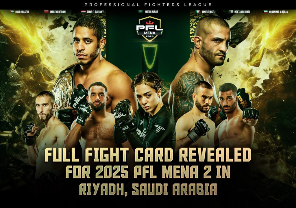 Omar El Dafrawy returns to Saudi Arabia to headline PFL MENA 2