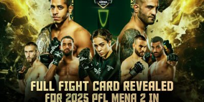 Omar El Dafrawy returns to Saudi Arabia to headline PFL MENA 2
