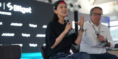 Bitget CEO Gracy Chen discusses the partnership’s vision at a media launch