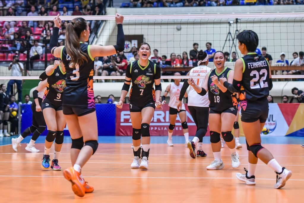 Nxled’s team chemistry shines as they dismantle Farm Fresh in just 78 minutes. [PVL Images]