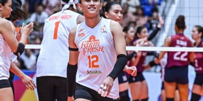 Trisha Tubu delivered a dominant performance, firing 22 points, including three blocks [PVL Images]