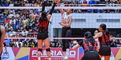 Majoy Baron seals the sweep with three consecutive kills in the final stretch. [PVL Images]