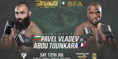 Pavel Vladev eyes another knockout in front of his Bulgarian home crowd at BRAVE CF 97.