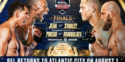 Thad Jean prepares for his toughest challenge yet at the 2025 PFL World Tournament Atlantic City Finals.