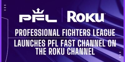 The Professional Fighters League launches its 24/7 FAST channel on Roku.