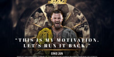 Erko Jun calls out Fakhreddine for a rematch, igniting BRAVE CF’s top rivalry