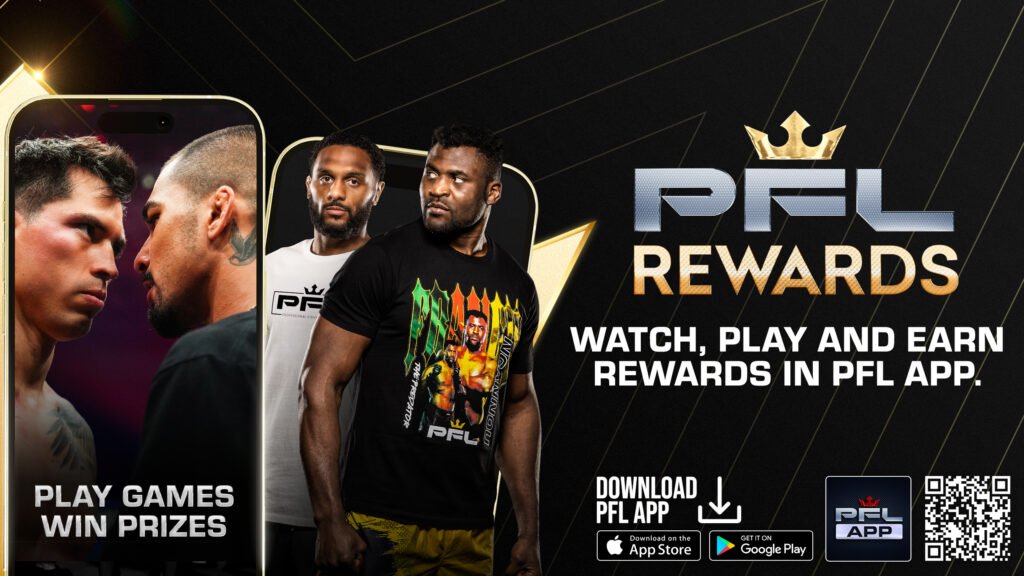 The PFL Rewards platform is now live in the official PFL app for iOS and Android users.