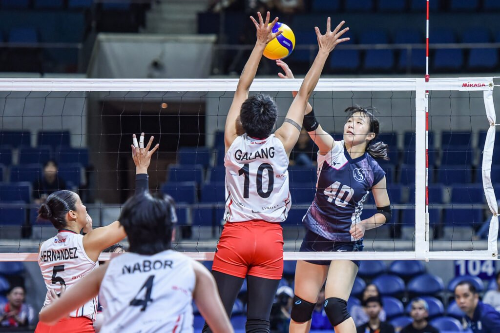 Nagisa Komatsuda delivers a career-best 31 points to power Kobe Shinwa’s epic rally. [PVL Images]