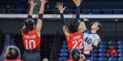 Nagisa Komatsuda led with 21 points and solid reception for Kobe Shinwa. [PVL Images]