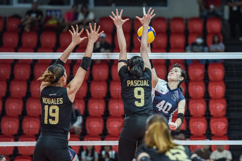 Nagisa Komatsuda leads Kobe Shinwa’s scoring with 15 points against the Thunderbelles. [PVL Images]