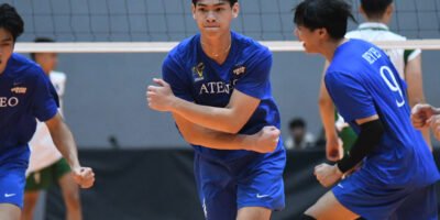 Jian Salarzon powers Ateneo with a 23-point performance against Saint Benilde. [PVL Images]