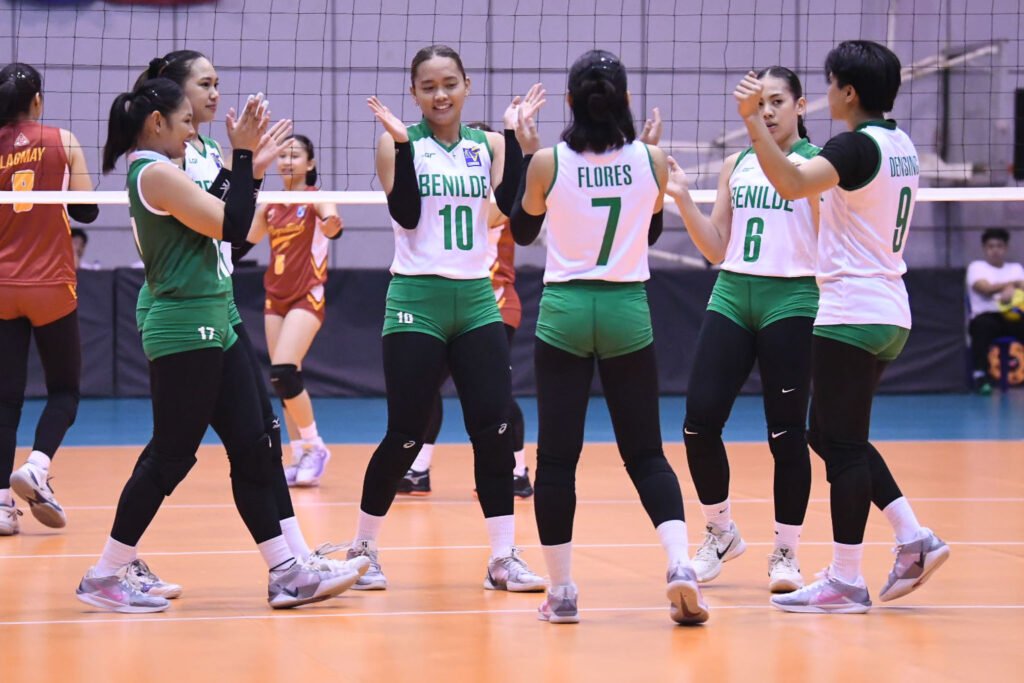 Benilde’s firepower was too much for Perpetual in the V-League opener! [PVL Images]