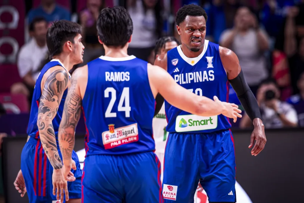 Big shots, big hearts—Gilas proves why they’re built for the big stage. [FIBA.com photo]