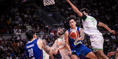 Dwight Ramos leads Gilas Pilipinas with 21 points in their FIBA Asia Cup 2025 win over Iraq. [FIBA.com photo]