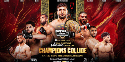Mohammad Alaqraa prepares for his Welterweight semifinal clash at PFL MENA Semifinals.