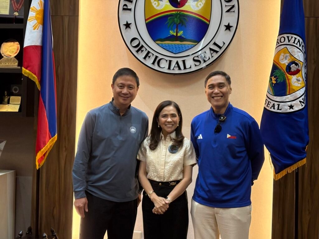 From L to R: PSC Chairman Pato Gregorio, Quezon Province Gov. Helen Tan, and Atty. Donn Kapunan