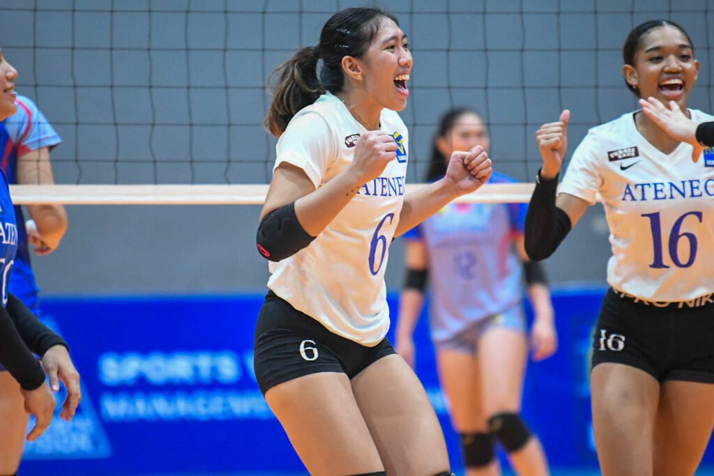 Zey Pacia led Ateneo with 23 points in a breakthrough win over Arellano. [PVL Images]