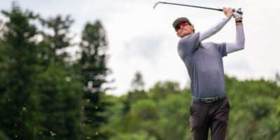 Charles Porter at the Yeangder TPC. [photo credit: Asian Tour]