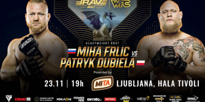 Hala Tivoli in Ljubljana will host BRAVE CF 102 on Nov. 23.