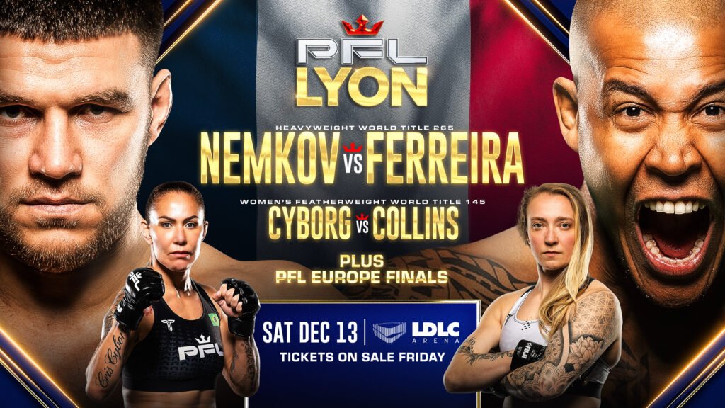Vadim Nemkov faces Renan Ferreira in the PFL Lyon main event.