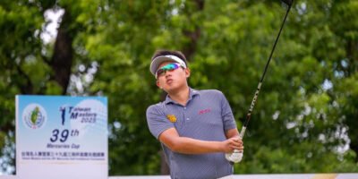 Atiruj Winaicharoenchai during round two of the Mercuries Taiwan Masters. [photo credit: Asian Tour]