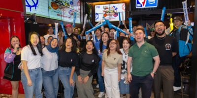 Fans gather at Monarch Manila as Prime Video launches NBA coverage in the Philippines.