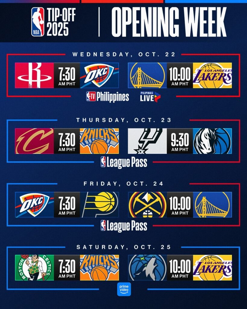 The 2025-26 NBA season opens a new chapter in basketball accessibility and excitement.