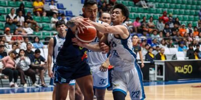 Caelan Tiongson sparks a late rally as Rain or Shine escapes Meralco in a nail-biter. [PBA Images]