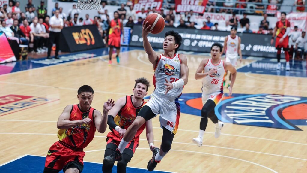 Ricci Rivero powers Phoenix past San Miguel with a big second-half performance in the PBA Philippine Cup. [PBA Images]