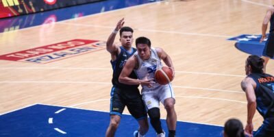 Rey Nambatac scores clutch basket as TNT matches NLEX atop Philippine Cup standings. [PBA Images]