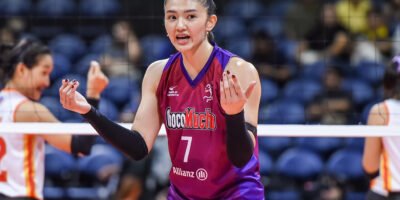 Maddie Madayag during Choco Mucho’s win over Cignal. [PVL Images]