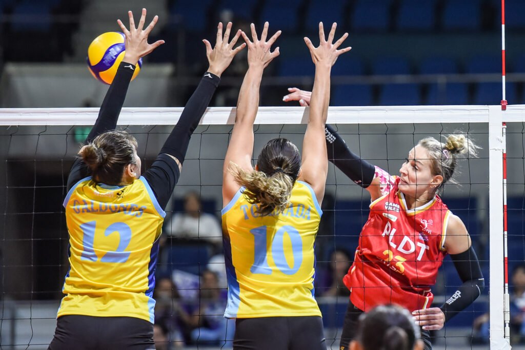 Anastasiia Bavykina impressed in her debut with 15 points and strong floor defense. [PVL Images]