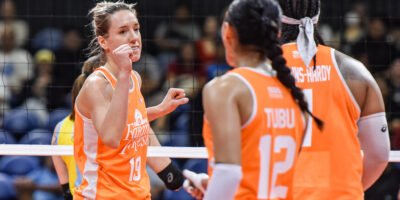 Farm Fresh’s Eli Rousseaux continues her dominant run in the PVL Reinforced Conference. [PVL Images]