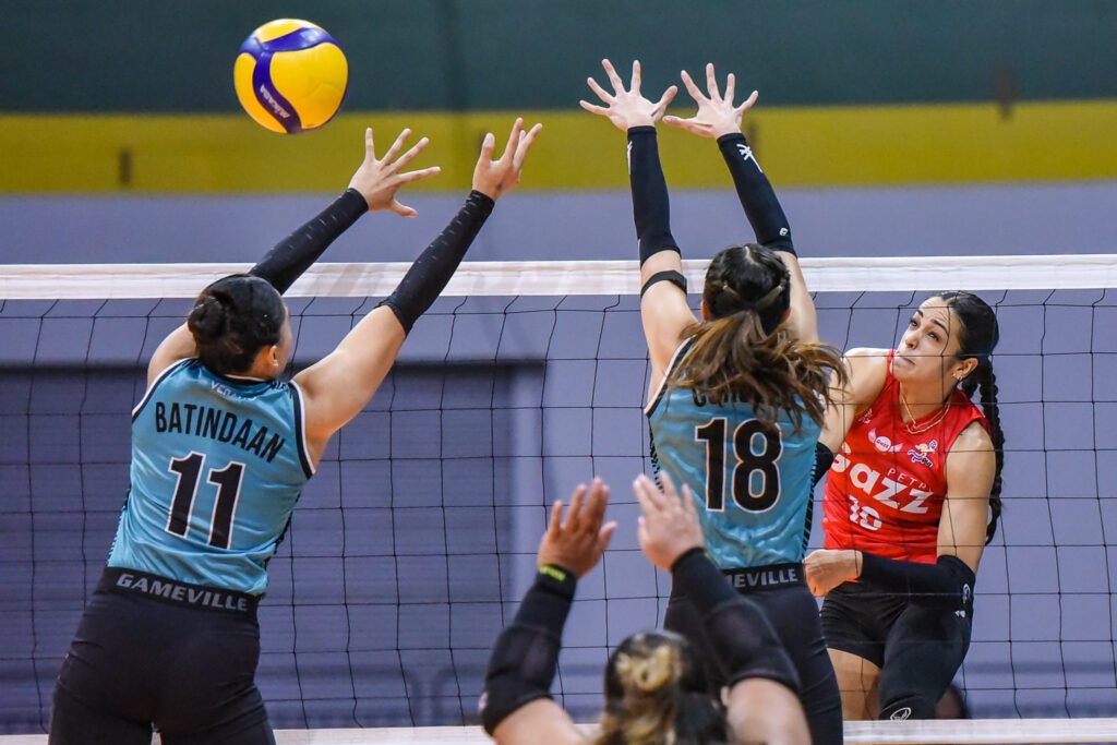 Brooke Van Sickle leads Petro Gazz with 14 points in their opening match. [PVL Images]