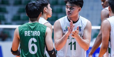Eugene Gloria leads La Salle with a triple-double performance. [V-League Images]