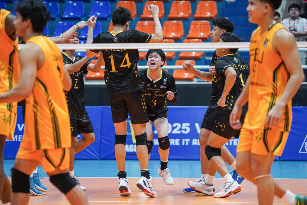 Josh Ybanez rises to the occasion to power UST past FEU in Game 2. [V-League photo]