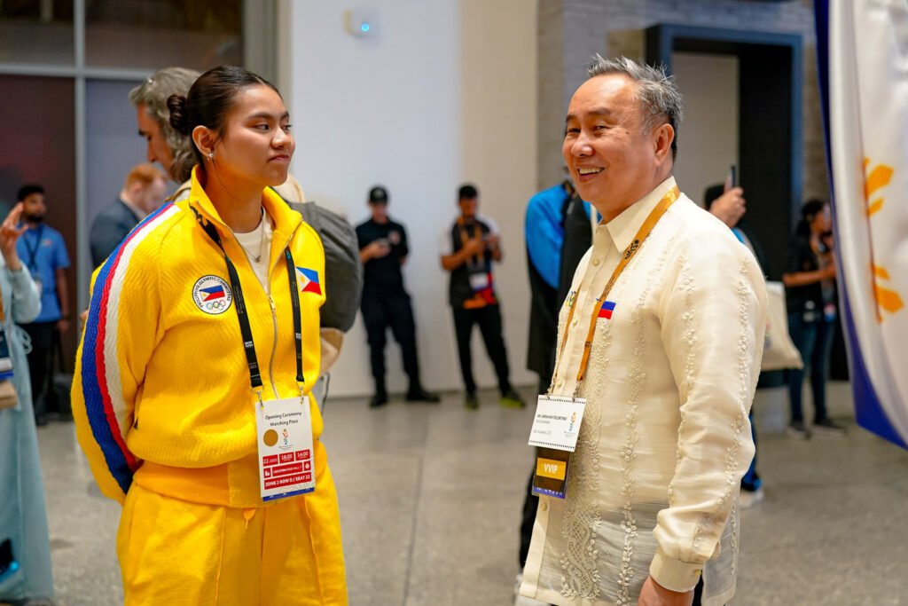 Harlyn Serneche says members of the Philippine girl’s volleyball team are physically and mentally ready. [POC photo]