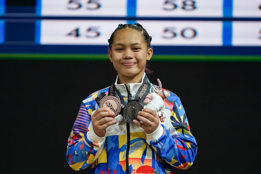 Jhodie Peralta falls just short of a gold medal [POC photo]