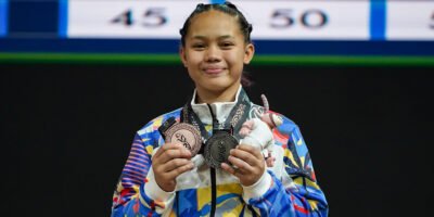 Jhodie Peralta falls just short of a gold medal [POC photo]