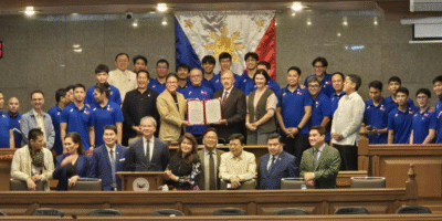 Senate leaders honor Alas Pilipinas for its historic FIVB finish.