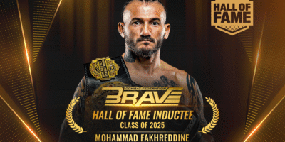 Fakhreddine is set to be honored at BRAVE 100 during his Hall of Fame induction.