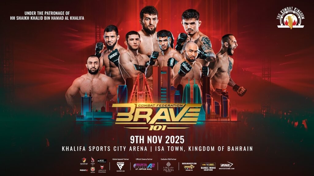 BRAVE CF 101 brings Bahrain’s homegrown talent and international stars together.