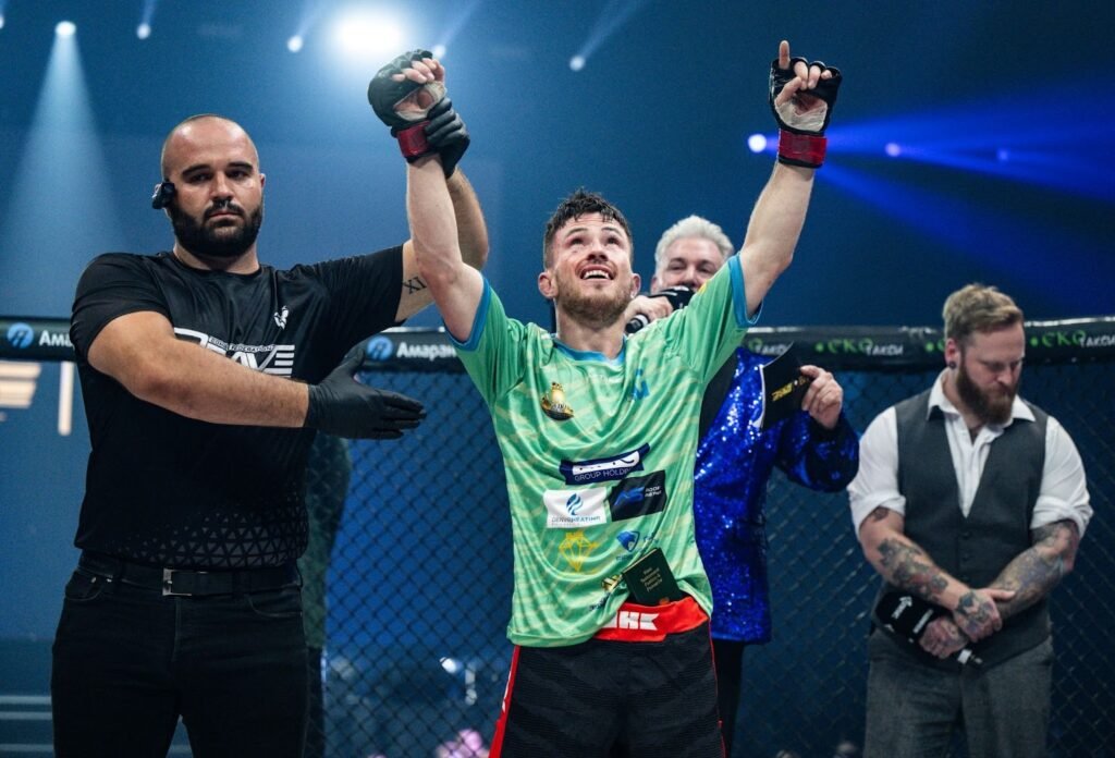 Gerard “The Animal” Burns prepares for his title fight at BRAVE 100 in Bahrain.