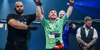 Gerard “The Animal” Burns prepares for his title fight at BRAVE 100 in Bahrain.