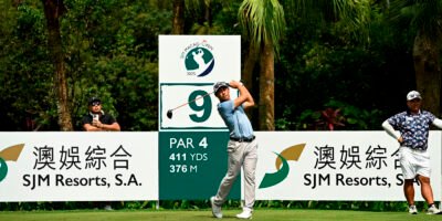 Thailand’s Gunn Charoenkul shares the first-round lead after a flawless 63 at the SJM Macao Open. [Asian Tour photo]