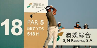 Sarit Suwannarut showed steely resolve to keep his lead at the SJM Macao Open with a third-round 66. [Asian Tour photo]