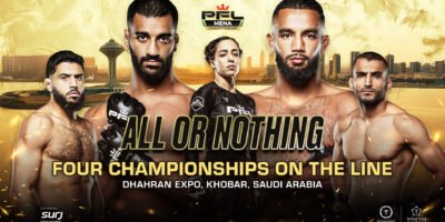 PFL MENA Finals: All or Nothing will crown four champions in Saudi Arabia.